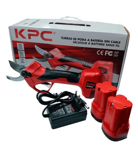 Tijera de podar a batería KPC KS2000